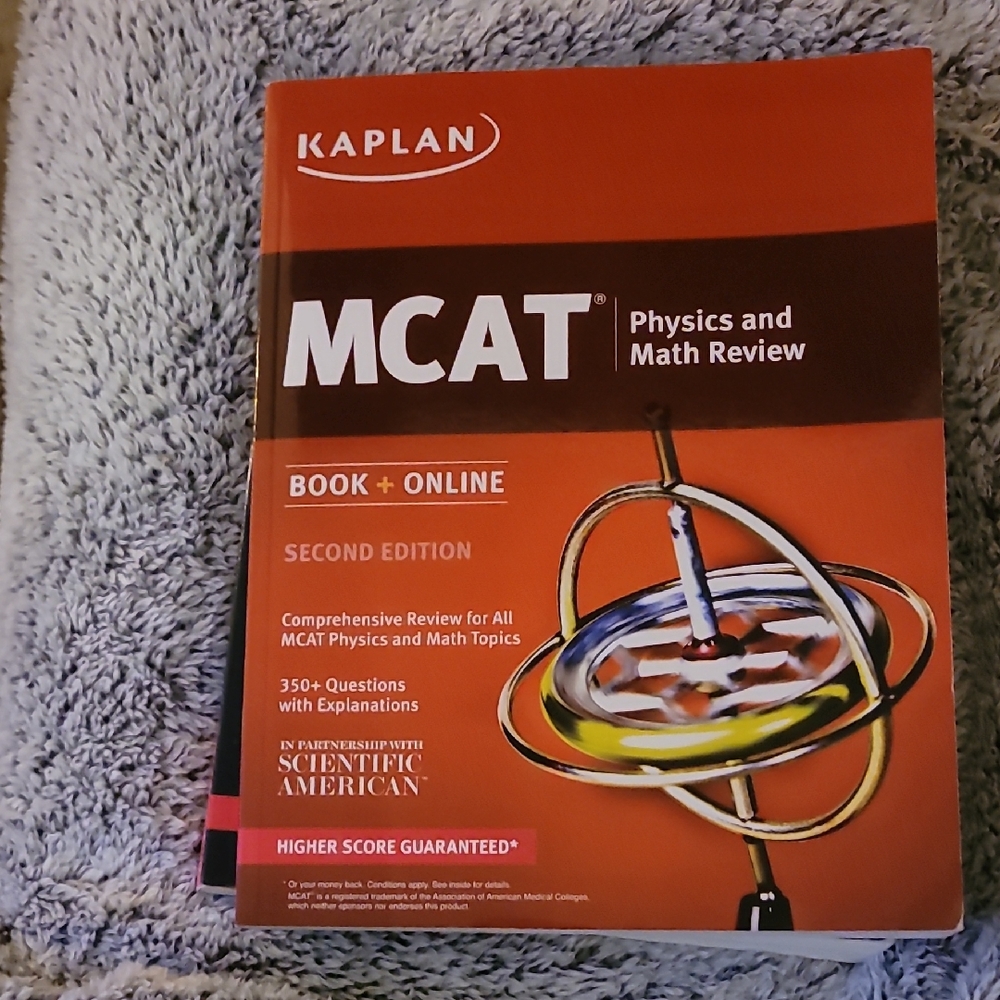 Kaplan MCAT Physics and Math Guide - Red and White